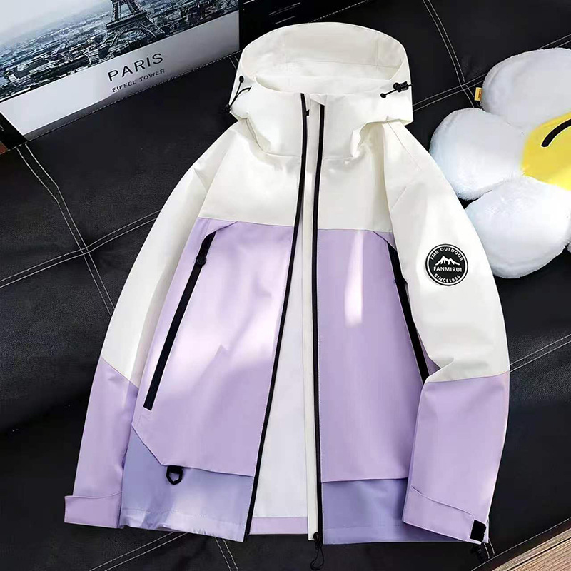 2026 Autumn New Women's Windproof Waterproof Single-Layer Outdoor Hiking and Mountaineering Jacket with Hood, Men's Jacket 2026 Autumn New Women's Windproof Waterproof Single-Layer Outdoor Hiking and Mountaineering Jacket with Hood, Men's Jacket