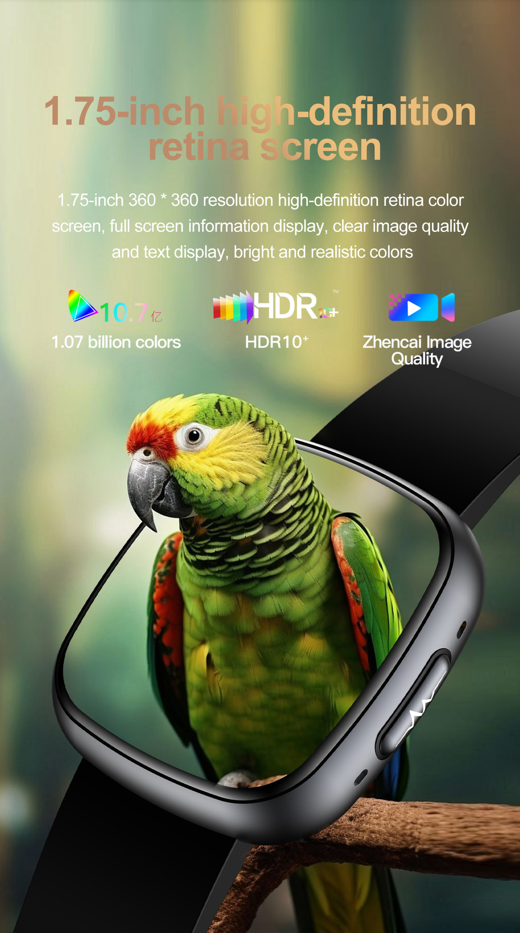 Smartwatch With Ecg Bluetooth Calling Heart Rate & Body Temp_voghion.com
