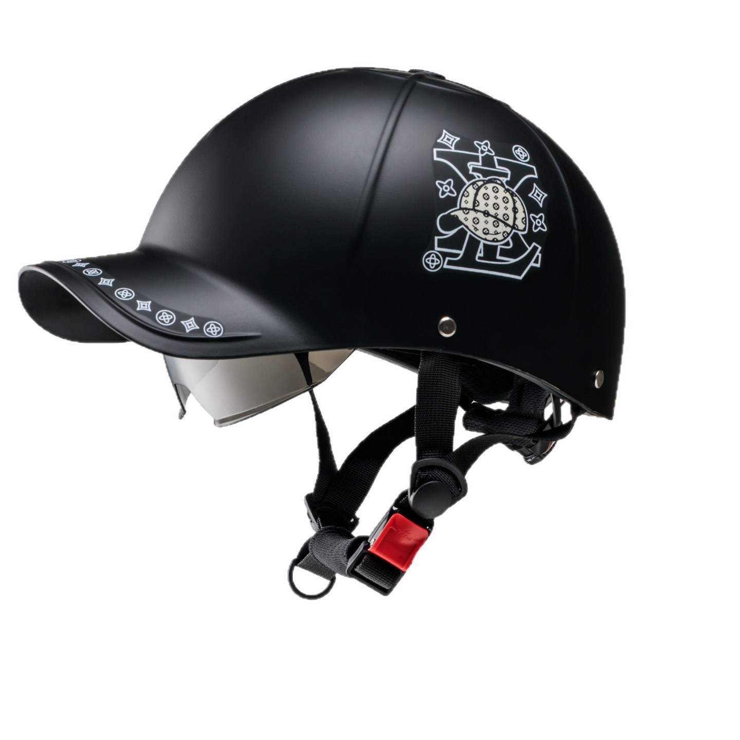 Casco de verano de motocicleta C certificación de automóviles eléctricos cuatro estaciones casco de seguridad universal estándar nacional de alta calidad medio casco nuevo