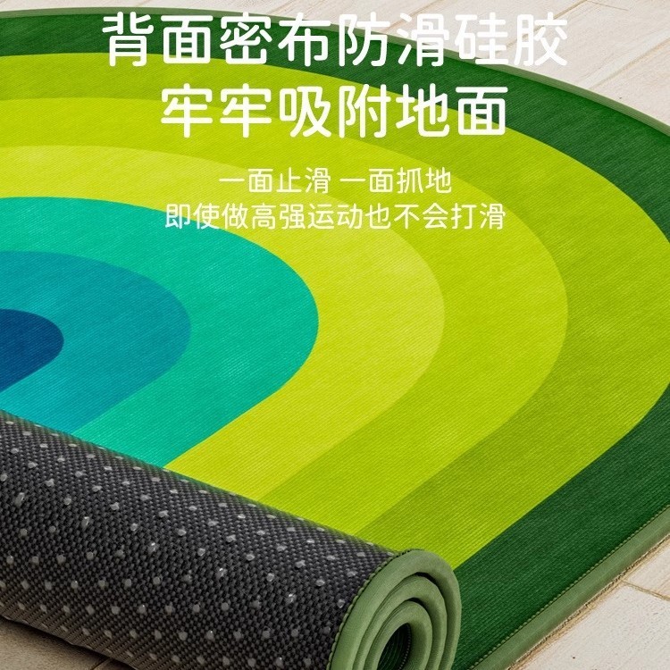 跳绳减震垫运动隔音加厚地垫专业健身室内家用瑜伽静音垫子跳神毯|undefined