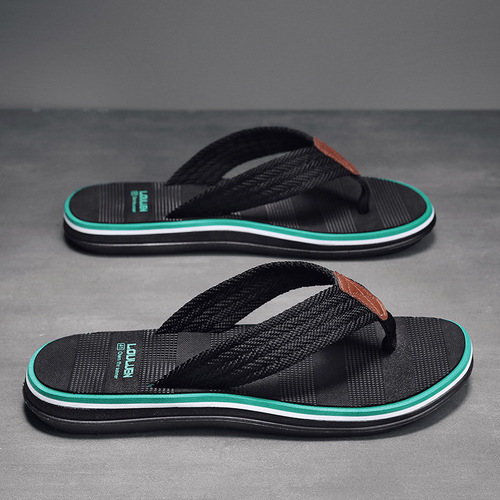  New Slippers Summer Men's Beach Men's Flip-flops Anti-slip Large Size Fashion Sandals Slide