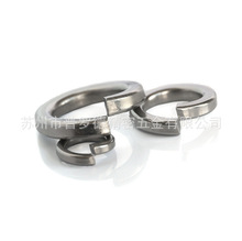 GB93開口彈墊鍍鋅 65Mn彈性墊圈英美制彈墊德標不銹鋼304彈簧墊圈