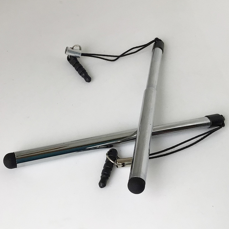 Retractable stylus is suitable for Android mobile phones and tablets, compatible with all devices with capacitive touch screens