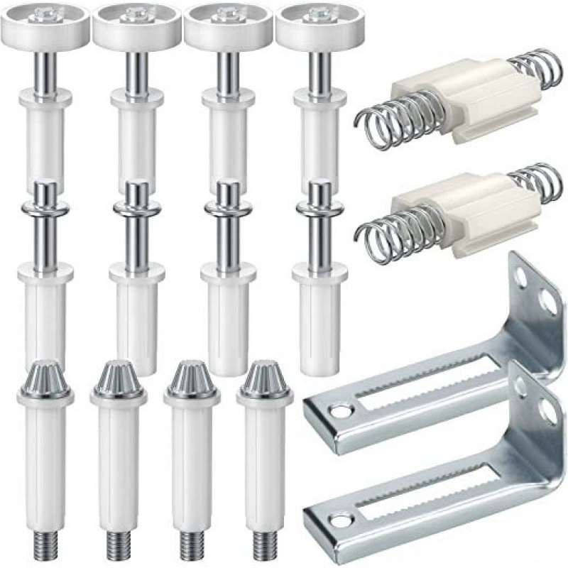 Раздвижные двери с двойной складной дверью фурнитура с металлическим верхним шарниром двойной складной дверью Аппаратный комплект