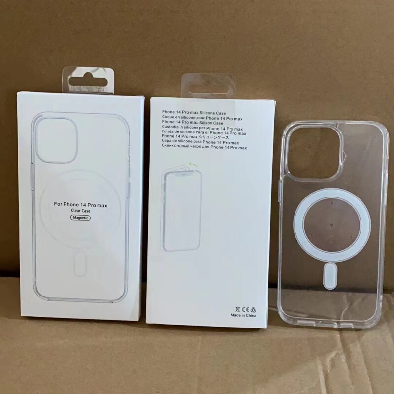 Suitable for Apple 14 Phone Case 16Plus Full Coverage iPhone 13Promax Magnetic Transparent 17Air Protective Case Suitable for Apple 14 Phone Case 16Plus Full Coverage iPhone 13Promax Magnetic Transparent 17Air Protective Case