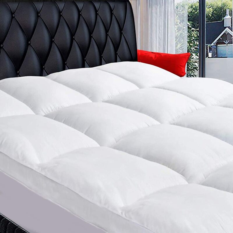 Cross-Border Amazon Five-Star Hotel Student Dormitory Mattress White Pure Cotton Thickened Special High-End Single Double