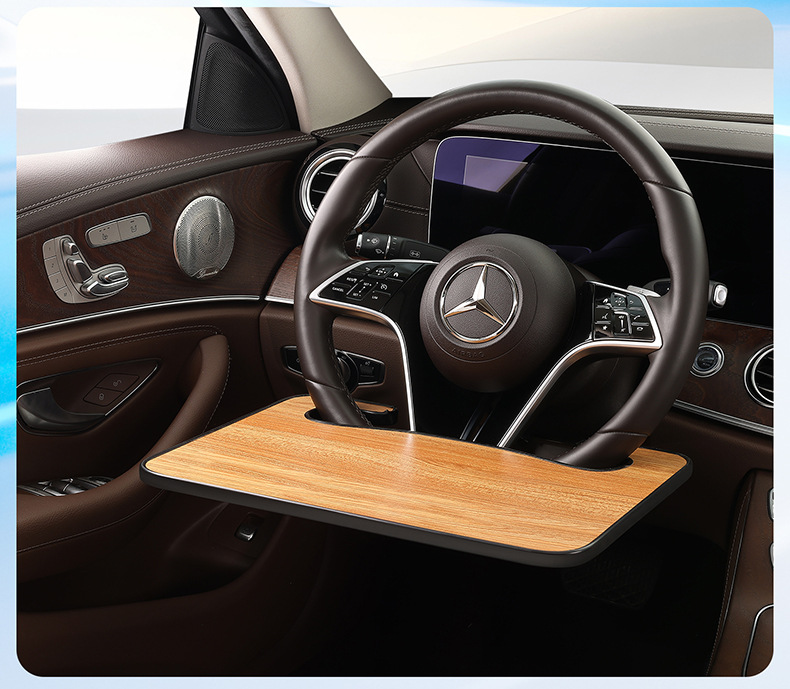 Car-mounted small table for office work, computer use, eating fast food and takeout, laptop stand in the car, convenient and practical