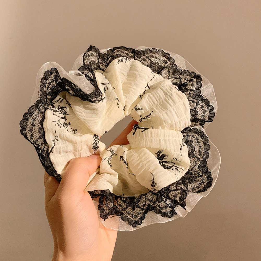 Correa coreana arco de mariposa intestino 2025 cabello anillo de cabello de cabello de cola de cabello de la niña decoración de invierno invierno decoración de invierno