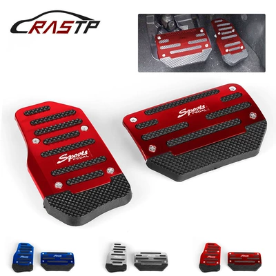 Car Foot Pedal Modification Automatic Transmission Brake Throttle Aluminum Alloy Pvc Pad