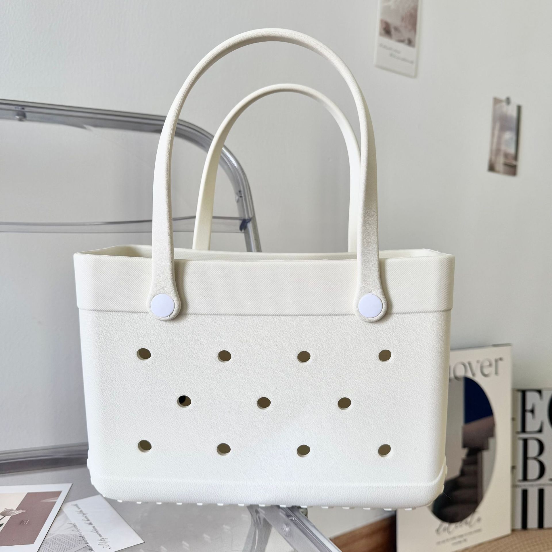 957g Weight Open Closure Type Double Handle Strap Type Square Bag Bags Type Casual Occasion EVA Material Heart Shape, Bow Knot Pattern All Seasons Season Women's Gender Cute Style Square Shape Women's EVA Heart Shape Bow Knot Cute Square Open Square Bag 14