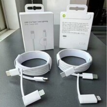 60W纯铜1拖2彩色编织数据线适用苹果16iPhone14二合一PD快充电线