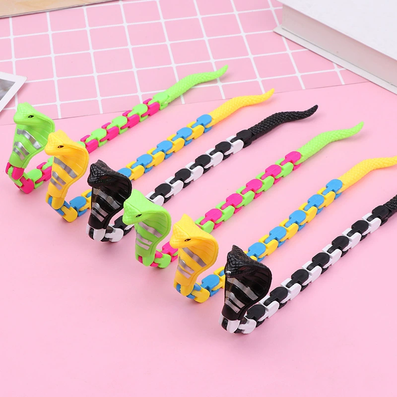 Трансграничная Горячая декомпрессионная цепочка змеиного типа DY Волшебная линейка 24-секционная Сменная складная цепочка, интеллектуальная дорожка для декомпрессионной игрушки