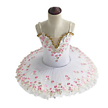 跨境源頭廠家女童舞蹈裙可愛甜美定制孩童蓬蓬裙優雅芭蕾舞演出服