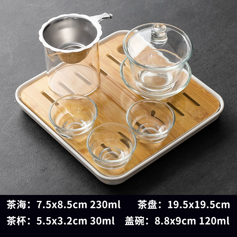 Tea set, ceramic tea cup, simple and elegant design