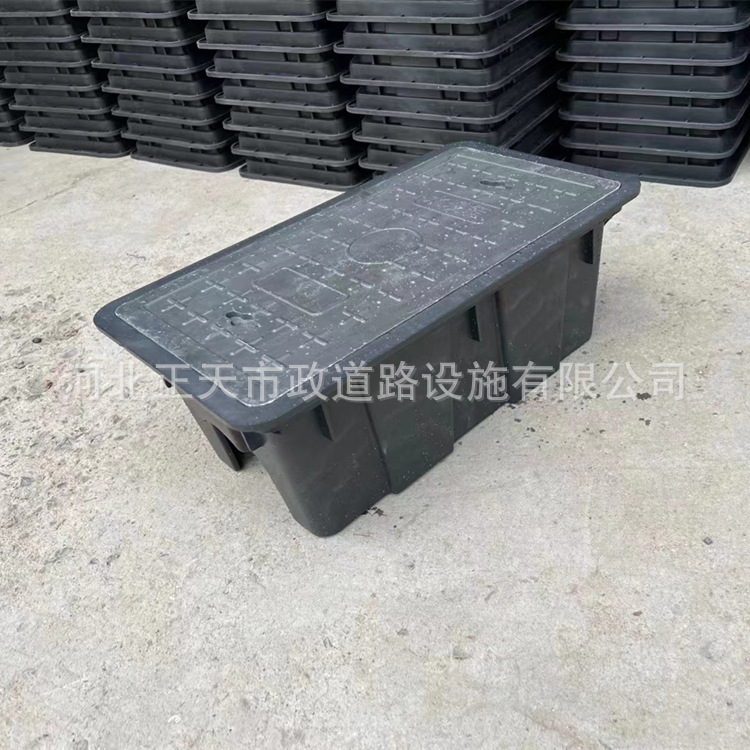 PE塑料水表箱450*250*180地埋式农村改造阀门水表井盖成品水表箱-阿里巴巴