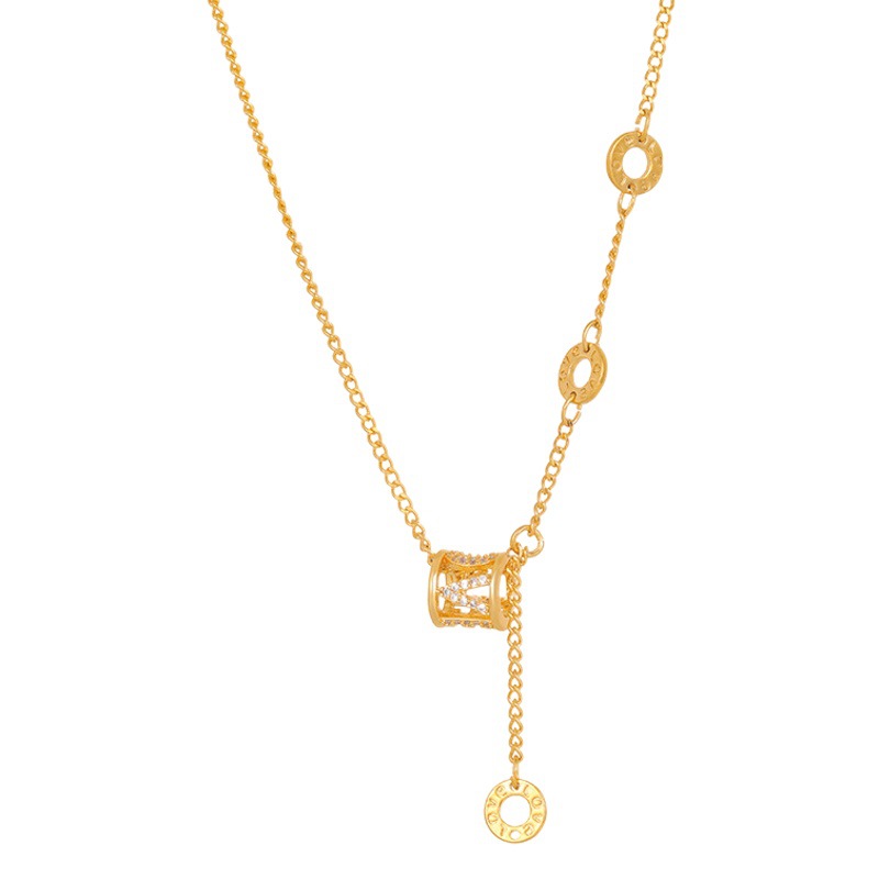 AMOR pequeña cintura hueco collar de diamantes pulsera de las mujeres de alto grado de aleación de cobre ZIRCON joyería cadena ajustable