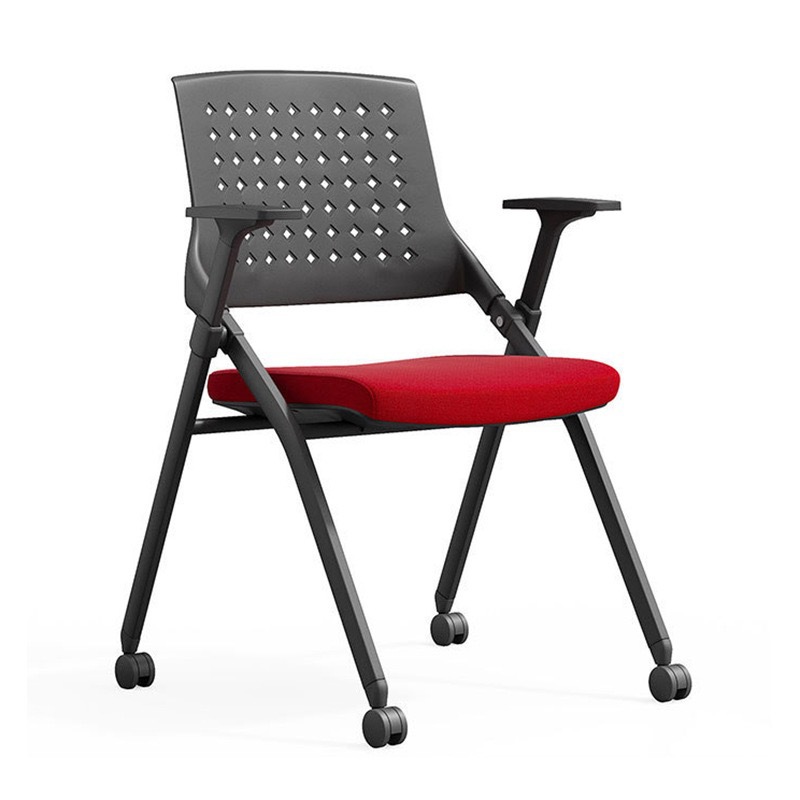 Черная красная подушка