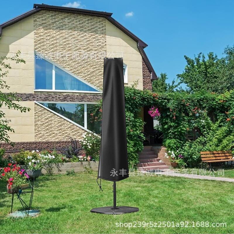 Outdoor Parasol Waterproof Cover Banana Umbrella Roman Umbrella Straight Umbrella Cover Courtyard Sunshade Rain Cover Amazon Cross Border Outdoor Parasol Waterproof Cover Banana Umbrella Roman Umbrella Straight Umbrella Cover Courtyard Sunshade Rain Cover Amazon Cross Border