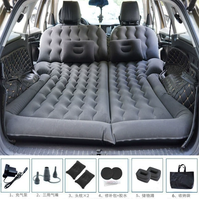 Mattress Suv Trunk Mattress | Vehicle-mounted inflatable bed - black-universal-storage-double-pier