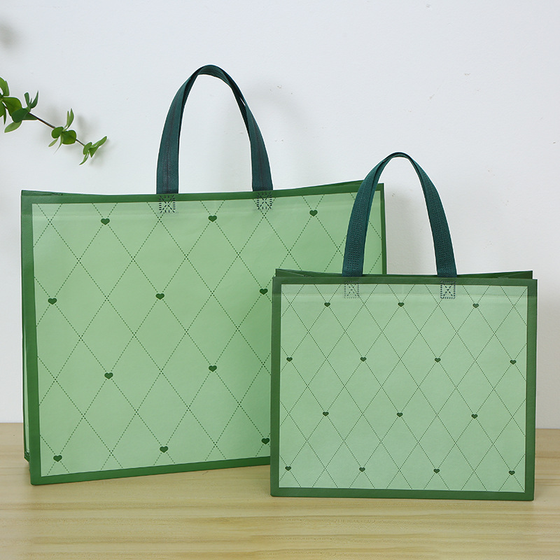 Tienda de ropa para mujeres a medida, centro comercial, tienda de ropa, bolsa de mano de compras, prensa en caliente, publicidad, bolsa no tejida laminada, personalización