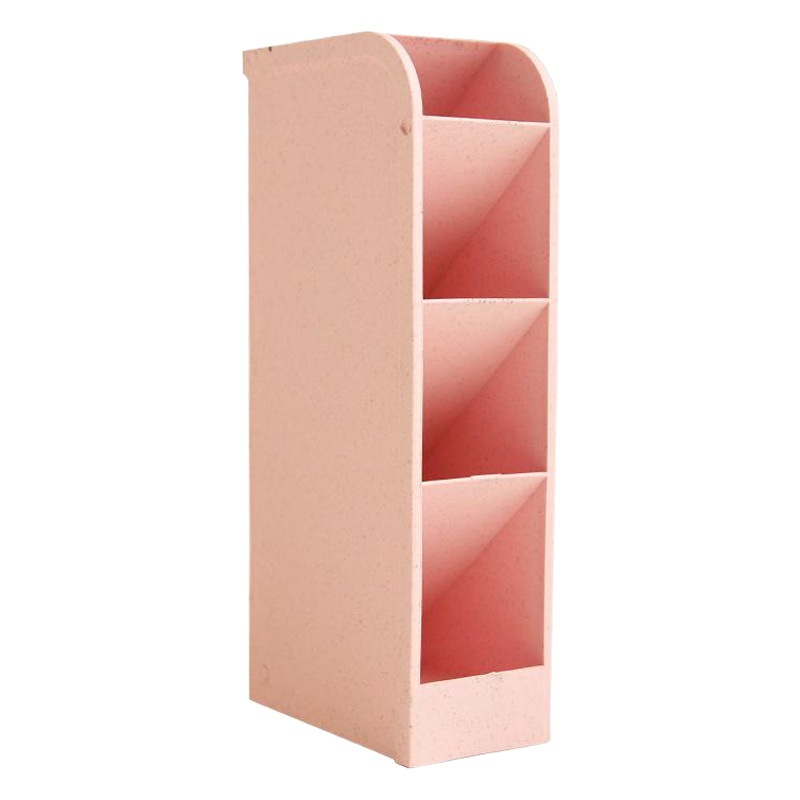Sostenedor de la pluma estudiante escritorio moda creativa nórdica maquillaje cepillo cubo caja almacenamiento lindo ins estilo femenino oblicuo insertar simple