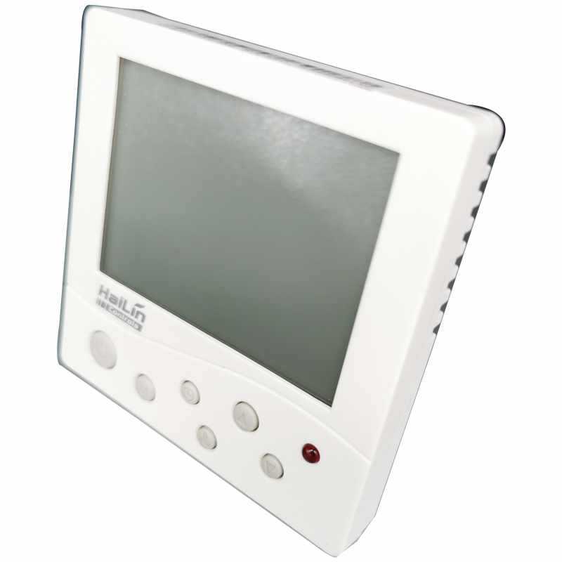 海林24V液晶温控器HL8001DB2-L-MD空调联网R485温控开关面板A