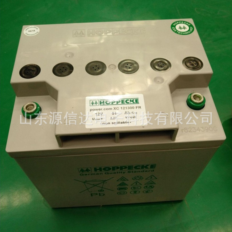 德国荷贝克HOPPECKE蓄电池XC121300 12V51AH船舶UPS应急消防电力