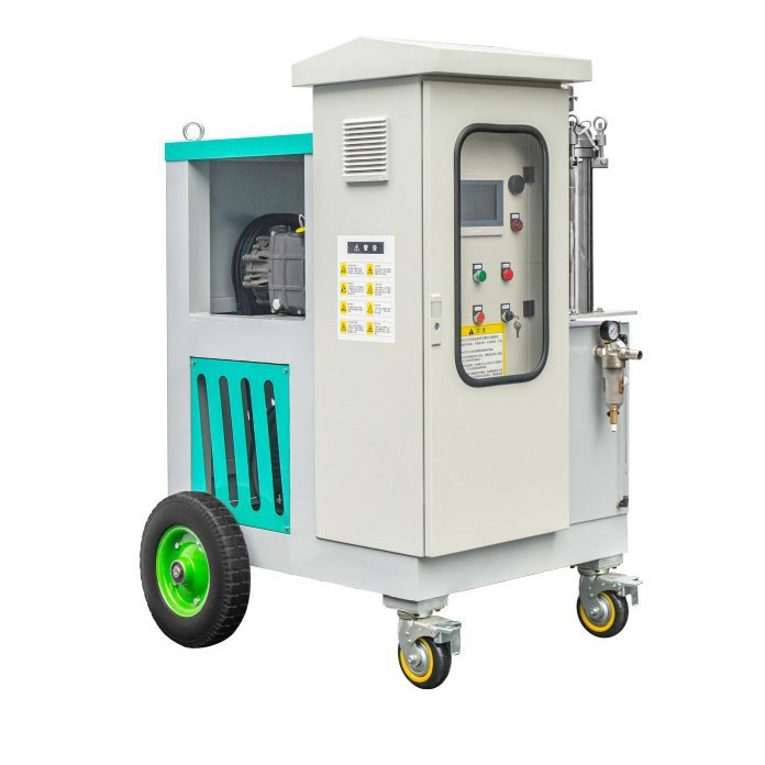 君道建筑混凝土墙面高压水枪冲毛设备 双开关可移动墙体水拉毛机