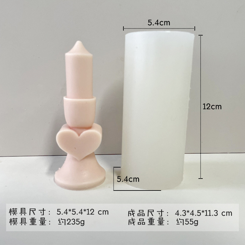 Jiahuimei DIY geométrica silicona vela molde cilíndrico jabón hecho a mano fragante piedra yeso decoración abrasivo herramienta