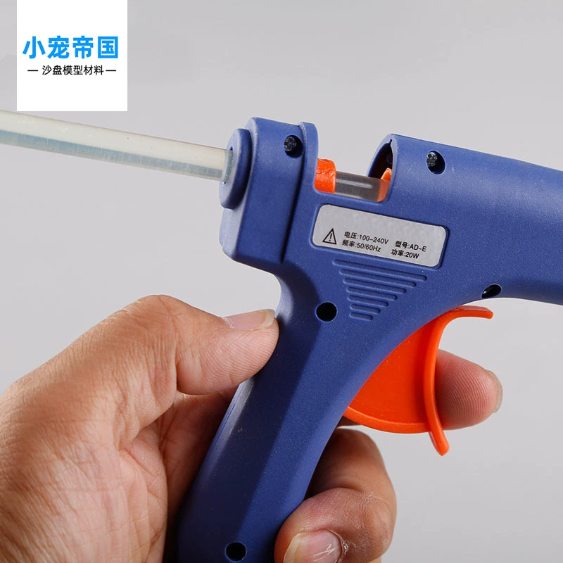 Стеклянная клеевая пистолет, силиконовый клей, ручная работа