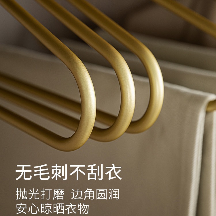 Perchero de pantalones de aleación de aluminio para uso doméstico, percha especializada para pantalones, almacenamiento de armario, tendedero multifuncional con gancho simple para secar ropa.