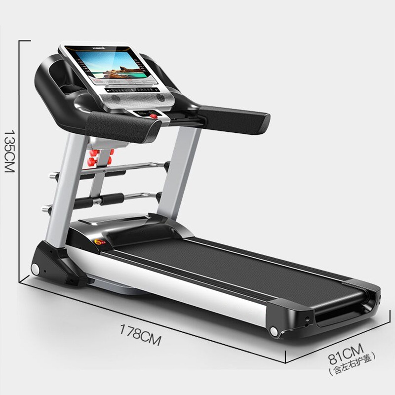 Cinta de correr multifuncional, cinta de correr grande inteligente con wifi, pantalla grande, equipo de fitness para interiores, adelgazamiento transfronterizo