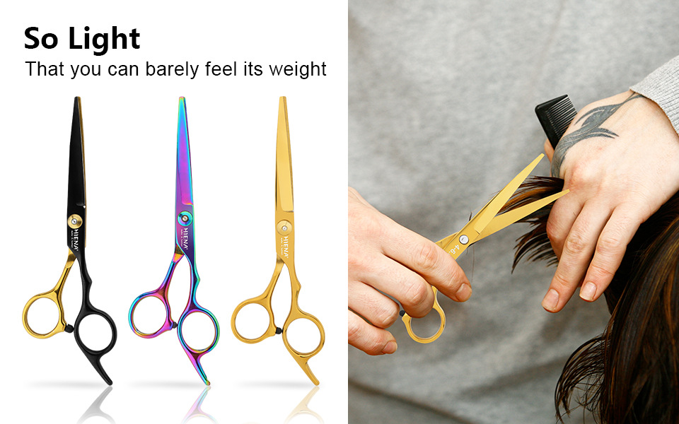 HIENA Cross-border Export Professional Set For Cutting Bangs, Thinning Scissors, And Hairdressing Scissors_voghion.com