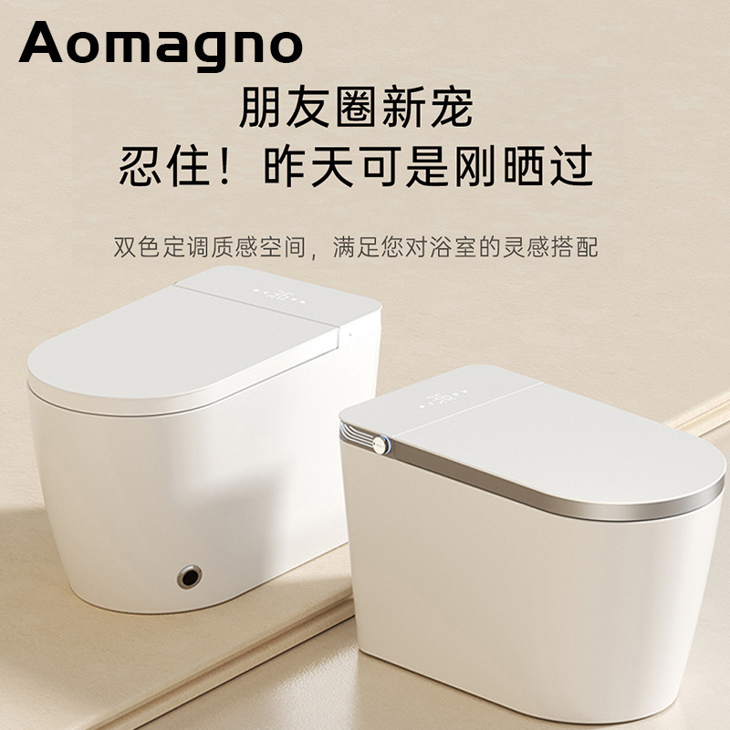德国家用智能马桶 一体式即热全自动翻盖 无水压限制大座圈坐便器|undefined