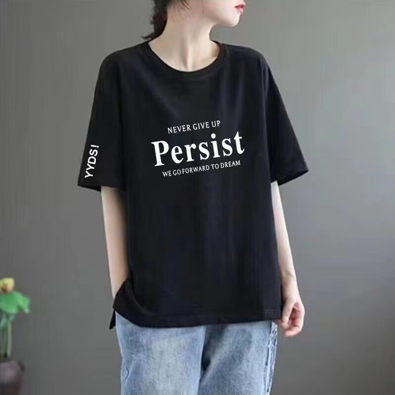 50 검정색 [흰색 PE 문자] 흰색 소매