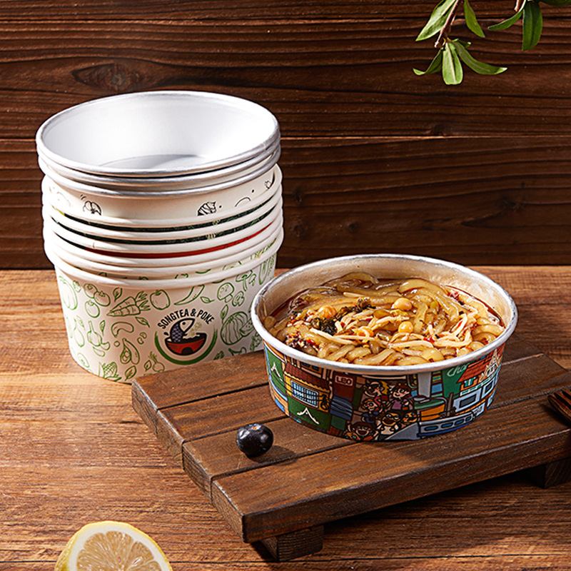 【Source Manufacturer】Disposable bowl custom pre-made vegetables food…