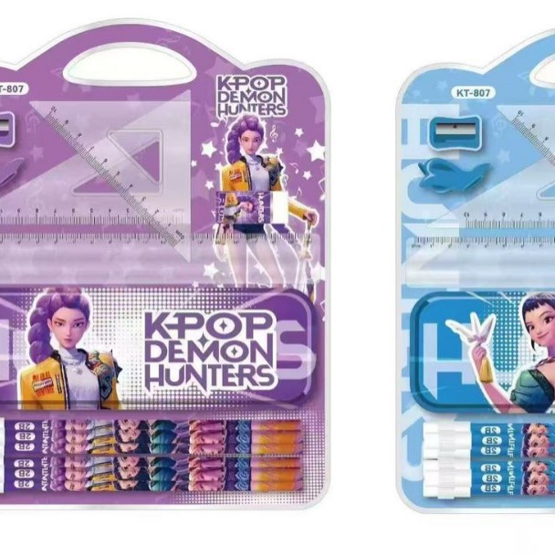 卡通创意幼儿园奖品高颜值铅笔文具盒套装儿童节精品文具组合套装