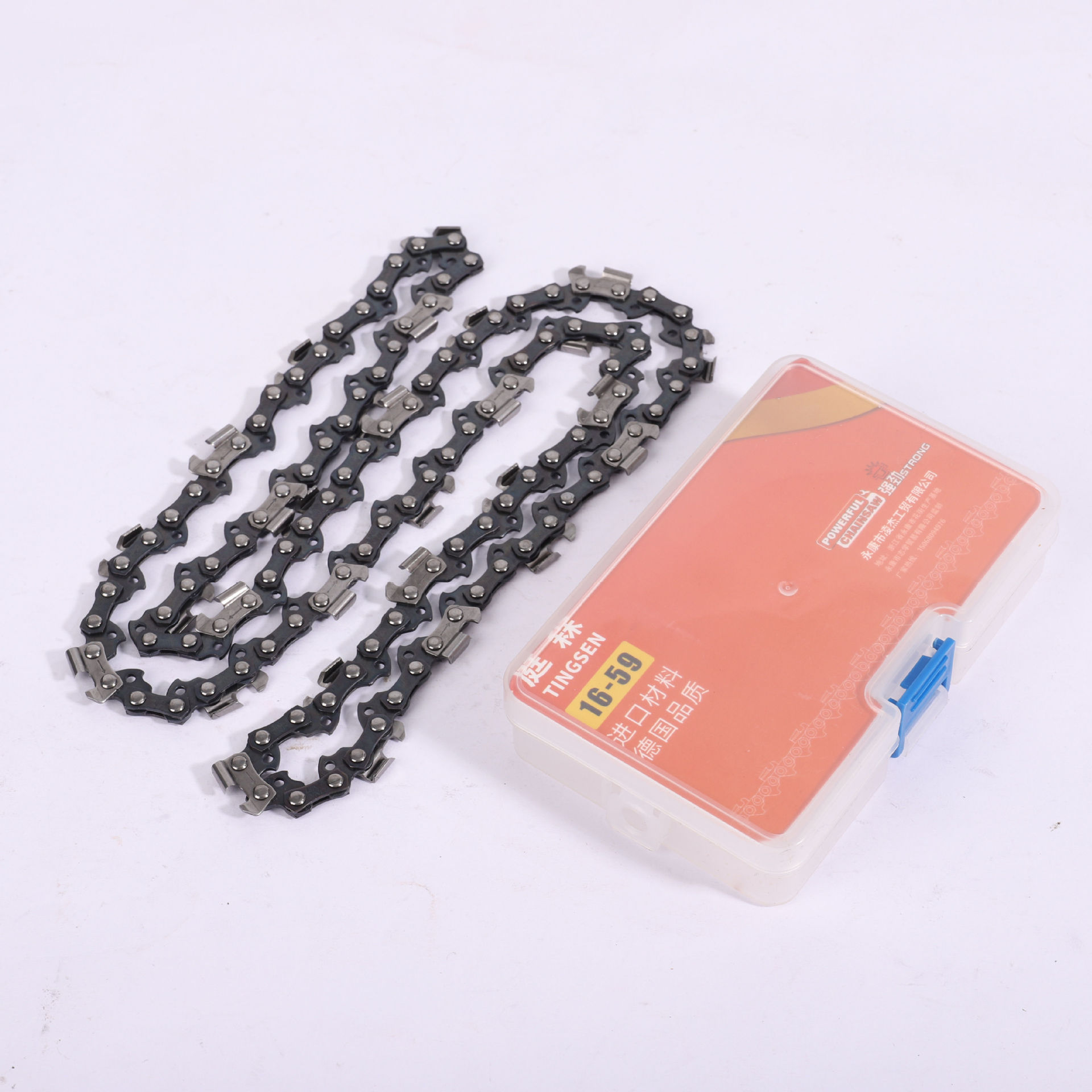 跨境汽油锯电锯链条12/16/18/20寸导板链条伐木通用配件家用