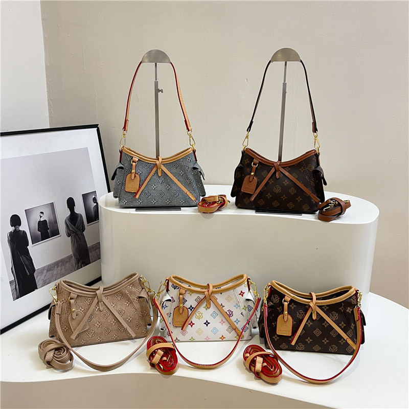 Borsa da donna vintage di alta gamma, modello 2025, versatile, comoda da portare a mano, a spalla o a tracolla, elegante e casual._voghion.com