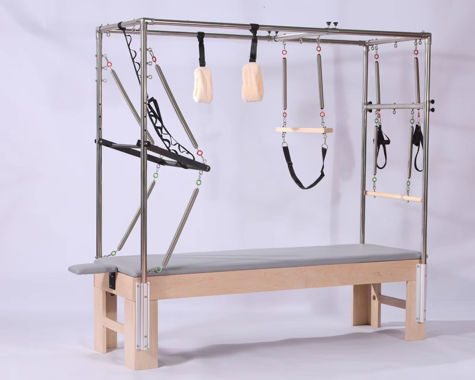 Pilates cinco piezas de la columna vertebral corrector de silla estable fabricante multi-funcional combinación entrenador núcleo cama deslizante