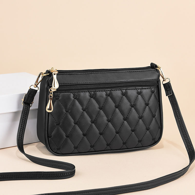 Women's Bag 2026 Summer New Large-Capacity Women's Crossbody Bag for Commuting, Quilted Single-Shoulder Mom Bag, Cross-Border Women's Bag