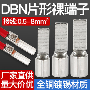 DBN chip terminal empty open circuit breaker plug copper wire ear copper nose 1.25/2/5.5-10/14/18