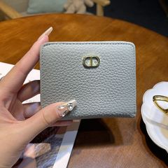 メーカー在庫卸売 女性用カードケース 個性的なデザイン 超薄型 コンパクト ショートウォレット シンプル インス風 ドゥオイン人気商品