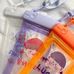 Waterproof Phone Bag with Touch Screen for Swimming, Hot Springs, Diving, Swimming Pools, Water Parks, Waterproof Phone Case for Takeaway