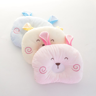 Baby Pillow Newborn Pillow Embroidered Baby Pillow Baby Pillow Baby Shaped Pillow Cartoon Pillow Maternal and Infant Products
