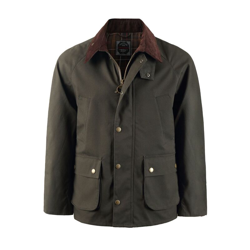 Replica Bbr! American Retro Hunting-Style Wax-Free Jacket, Amekaji Waterproof Trench Coat, Waist-Cinching Barn-Style Outerwear
