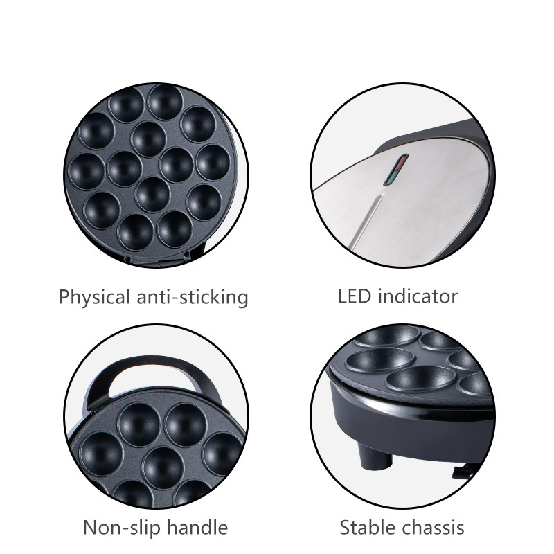 Hogar automático de control de temperatura máquina de desayuno máquina de pastel de huevo máquina eléctrica para hornear pan máquina de la torta