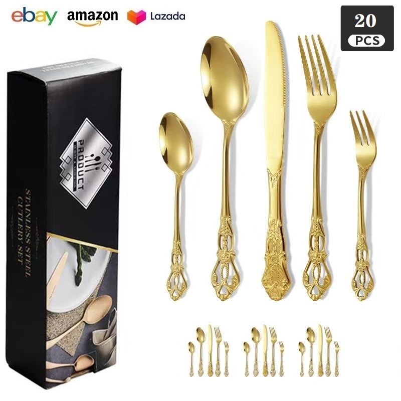 골드【20PCS】작은 색상 상자