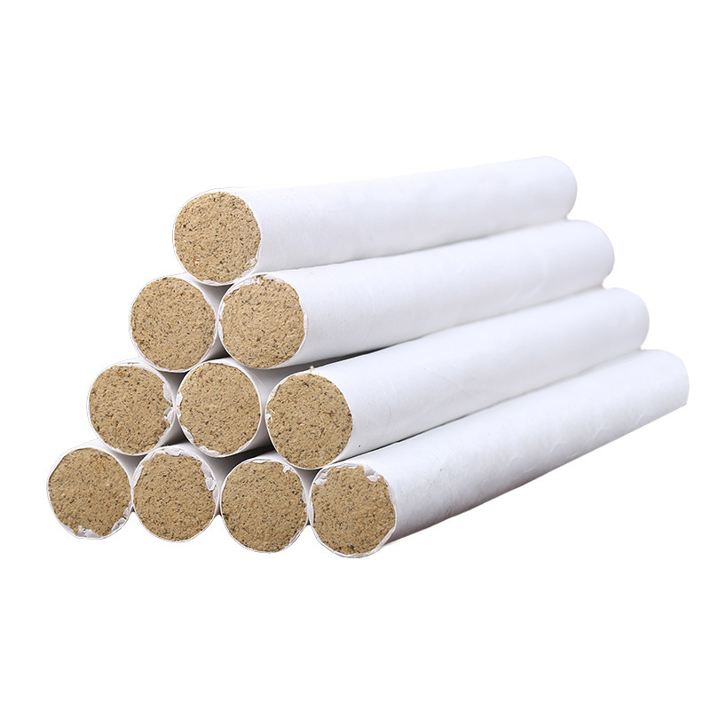 Moxa Stick Ai Tiao 艾条 40:1 Pure Moxa Roll 1.8cm x 20cm for Moxibustion Warming Therapy in use