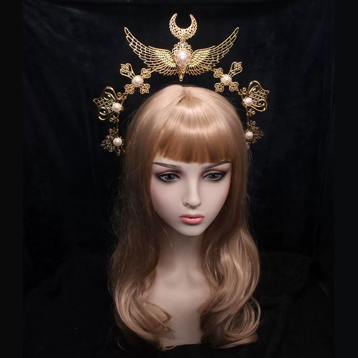 Accessory solar-powered, materials set, crown, Lolita style, handmade
